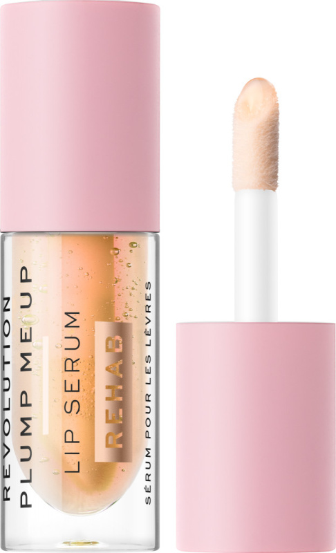 Makeup Revolution Rehab Plump Me Up Orange Glaze sérum na rty 4,6 ml