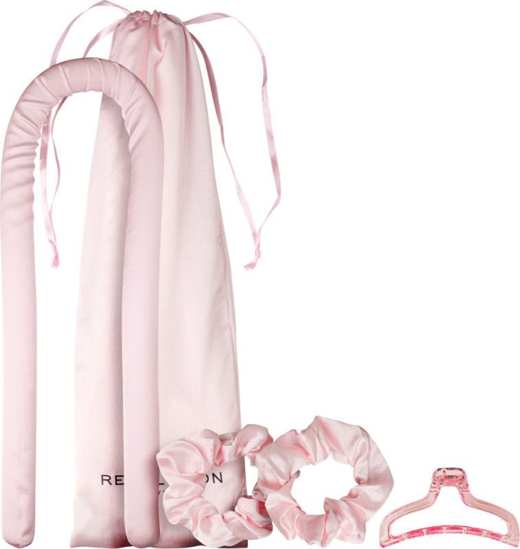 Revolution Haircare Curl Enhance dárková sada pro vytvarování vln odstín Pink