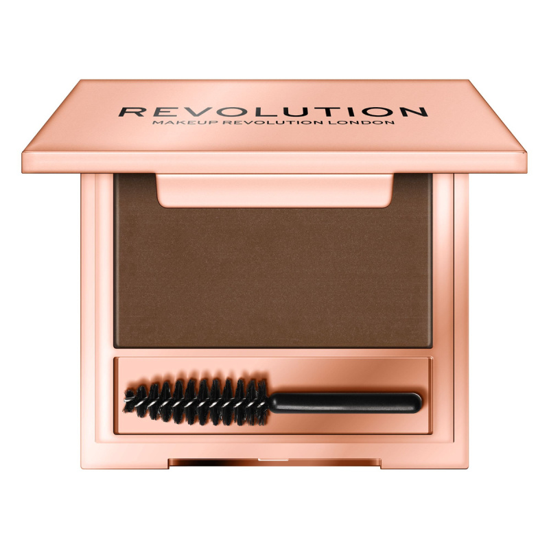 Makeup Revolution Soap Styler tuhé mýdlo na obočí odstín Brown 5 g
