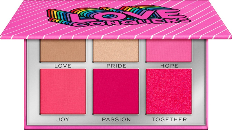 Makeup Revolution Power Shadow Palette paletka očních stínů odstín Love Conquers 6,6 g