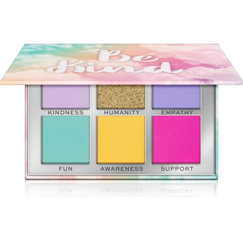 Makeup Revolution Power Shadow Palette paletka očních stínů odstín Be Kind 6.6 g