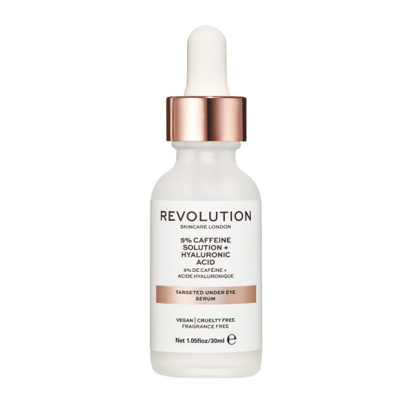 Revolution Targeted Under Eye Serum - 5% Caffeine Solution + Hyaluronic Acid Serum oční sérum 30 ml