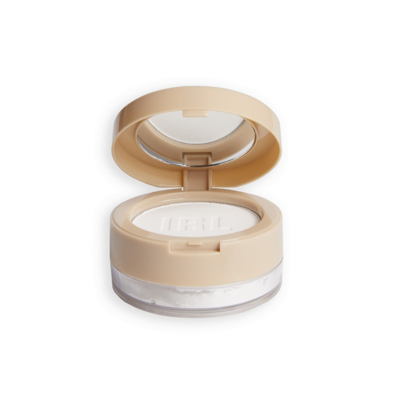 Makeup Revolution IRL Filter matující pudr 2 v 1 odstín Translucent 13 g