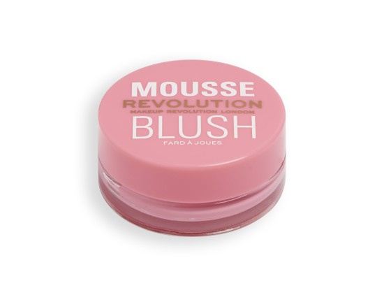 Makeup Revolution Mousse tvářenka odstín Squeeze Me Soft Pink 6 g