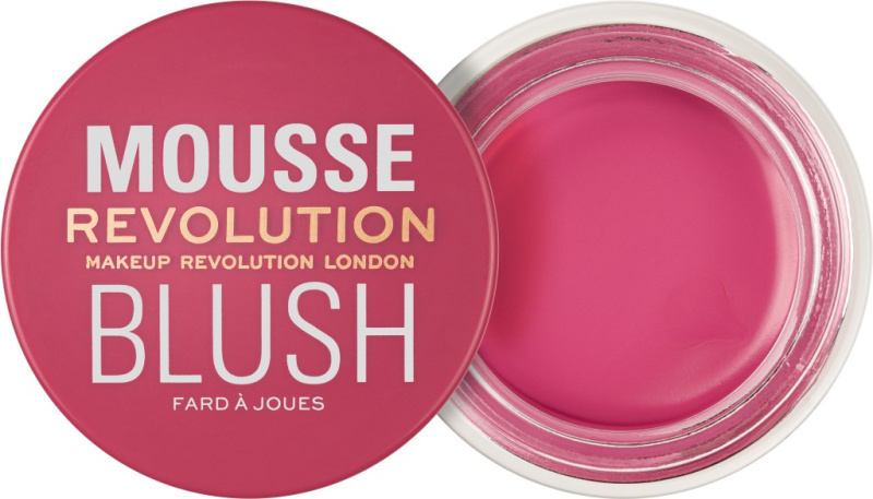 Makeup Revolution Mousse tvářenka odstín Blossom Rose Pink 6 g