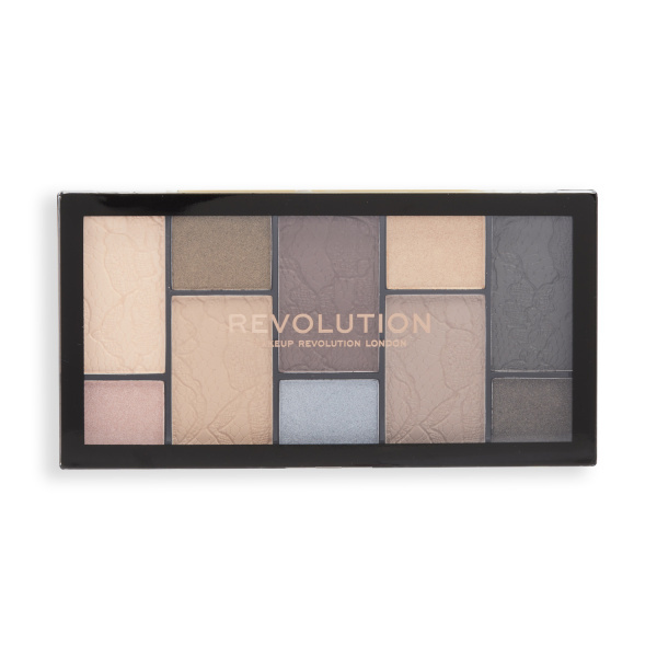 Makeup Revolution Reloaded paletka očních stínů odstín Impulse Smoked 24,5 g
