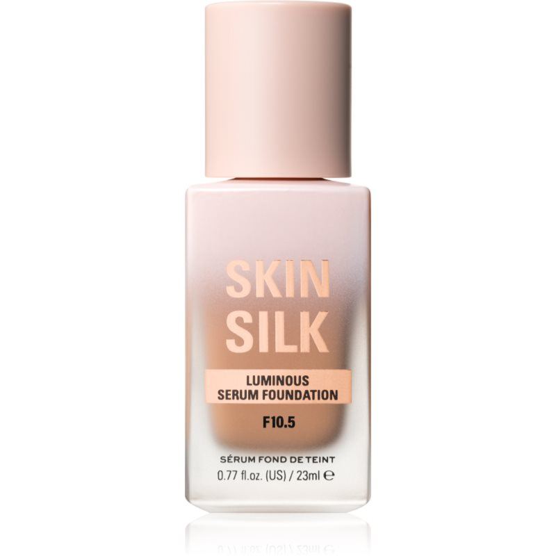 Makeup Revolution Skin Silk Serum Foundation lehký make-up s rozjasňujícím účinkem odstín F10.5 23 ml