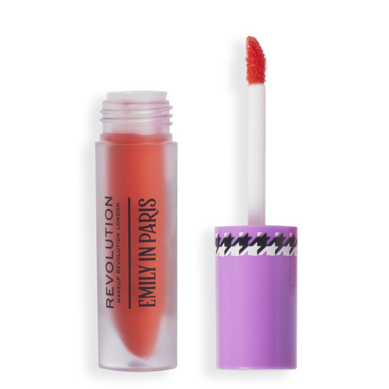 Makeup Revolution X Emily In Paris multifunkční líčidlo líčidlo na rty a tváře odstín Mimosa Orange 3 ml