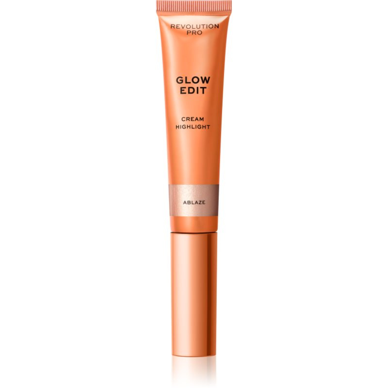 Revolution PRO Glow Edit krémový rozjasňovač odstín Ablaze 15 ml