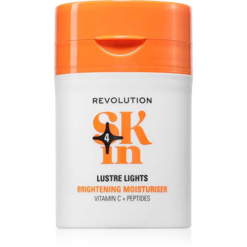Revolution Skincare Be Bright Lustre Lights rozjasňující krém s peptidy 50 ml