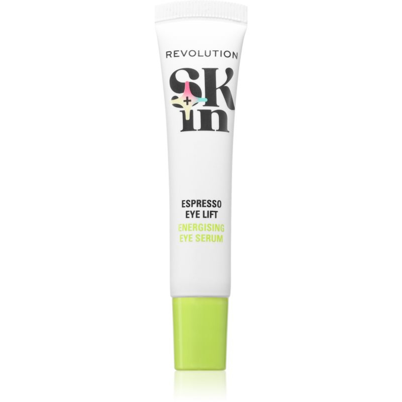 Revolution Skincare Espresso Eye Lift sérum na oční okolí s kofeinem 15 ml