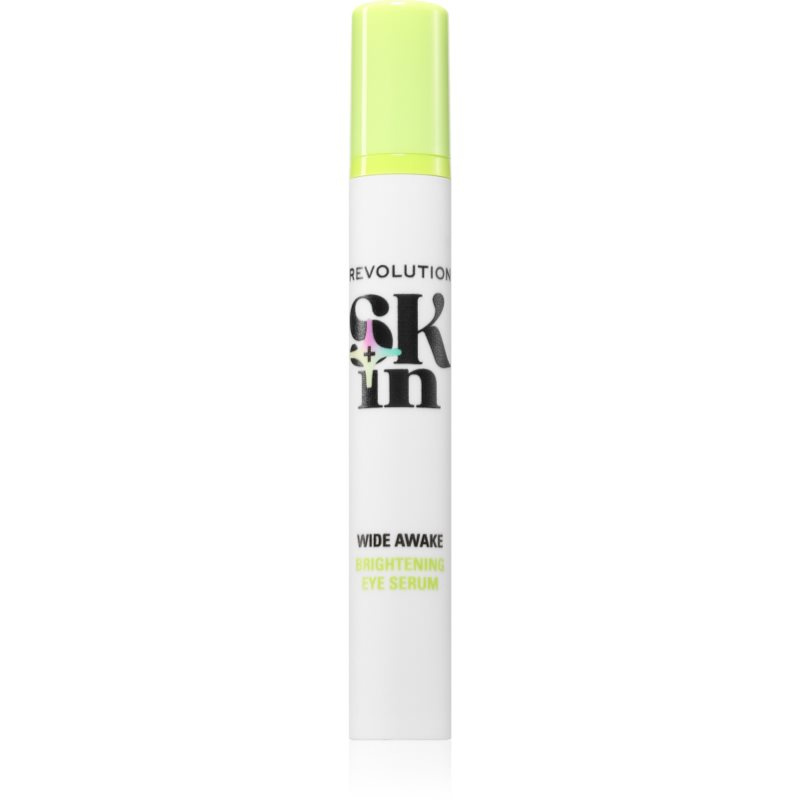 Revolution Skincare Wide Awake sérum na oční okolí pro okamžité rozjasnění 15 ml