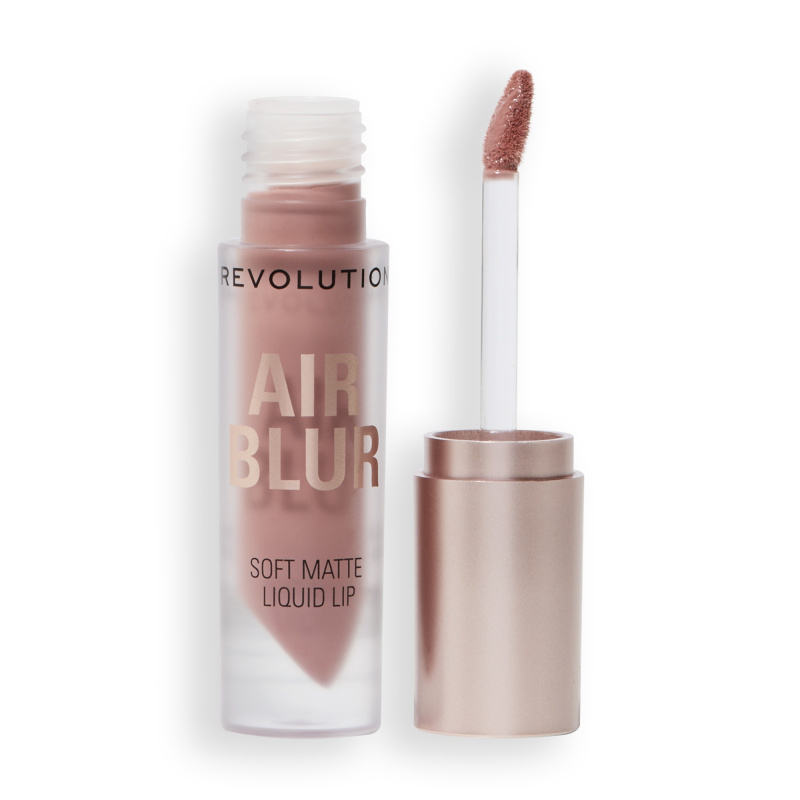 Makeup Revolution Air Blur Liquid Lipstick lehká tekutá matná rtěnka odstín Chauffeur 3.5 ml