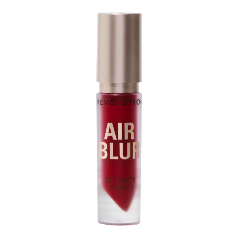 Makeup Revolution Air Blur Liquid Lipstick lehká tekutá matná rtěnka odstín Fiery 3.5 ml