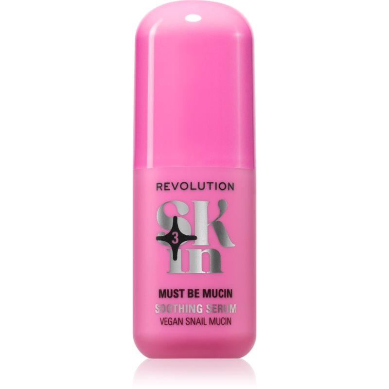 Revolution Skincare Go Gentle Must Be Mucin zklidňující sérum s hydratačním účinkem 30 ml