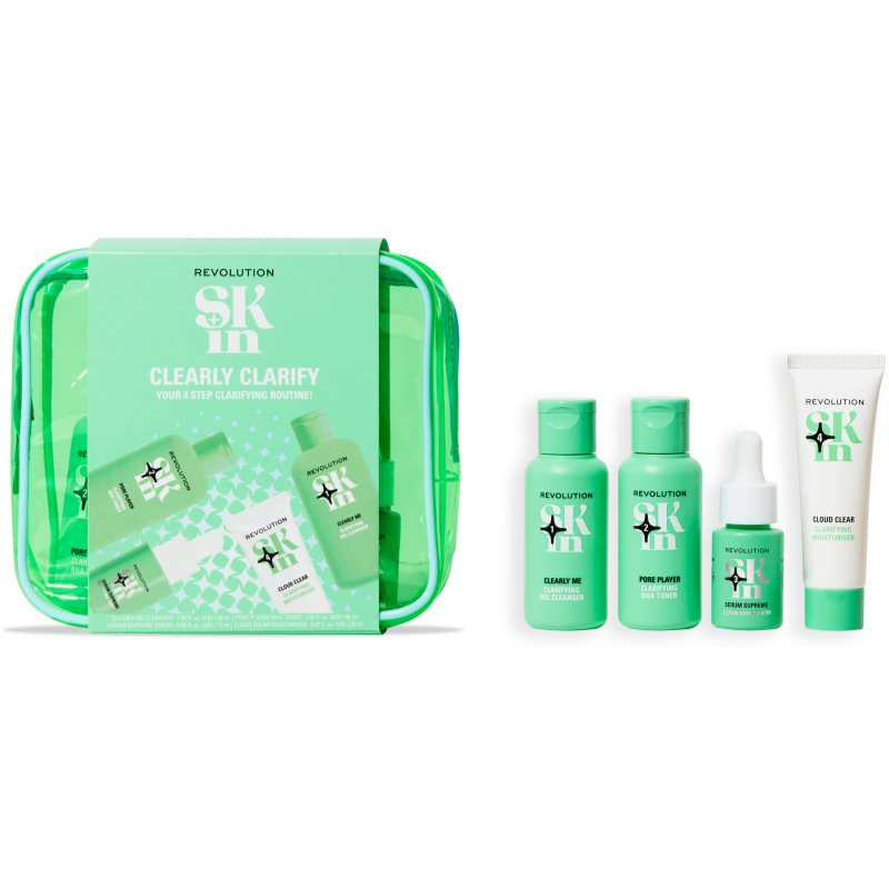 Revolution Skincare Clearly Clarify 4 Step Starter Kit dárková sada na obličej