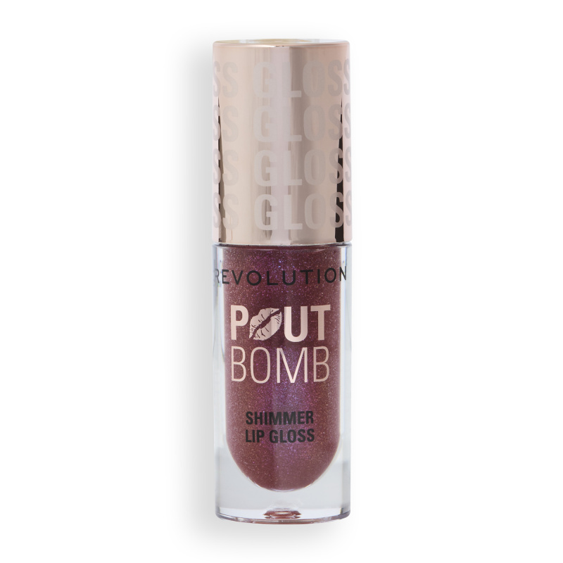 Makeup Revolution Shimmer Gloss třpytivý lesk na rty odstín 4.5 ml