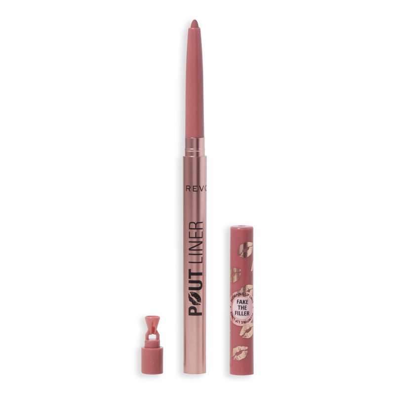 Makeup Revolution Pout Liner tužka na rty pro zvětšení objemu odstín Chauffeur Nude 0.2 g