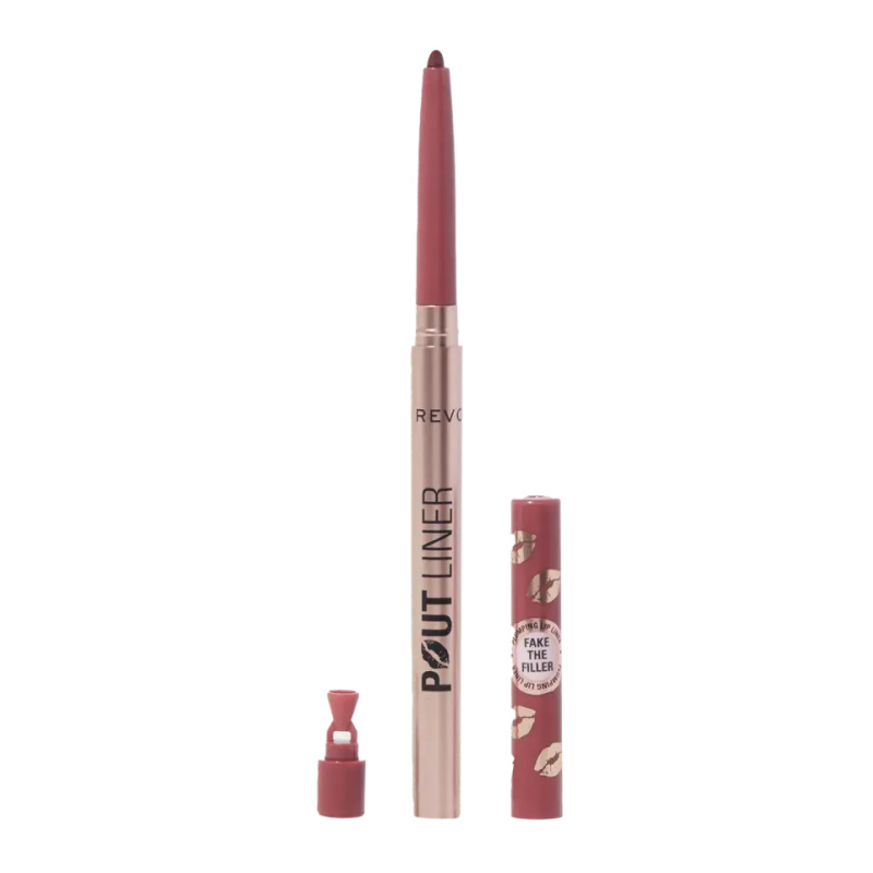 Makeup Revolution Pout Liner tužka na rty pro zvětšení objemu odstín Burnt Cherry Red 0.2 g