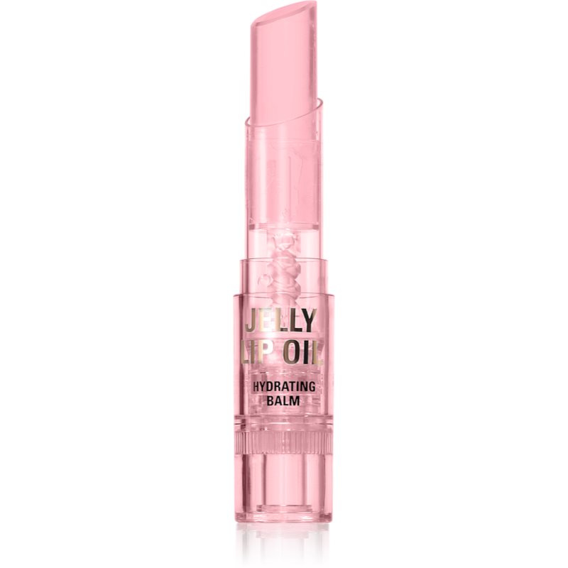 Makeup Revolution Jelly Lip olej na rty s hydratačním účinkem odstín Candy Ice Pink 2.4 g