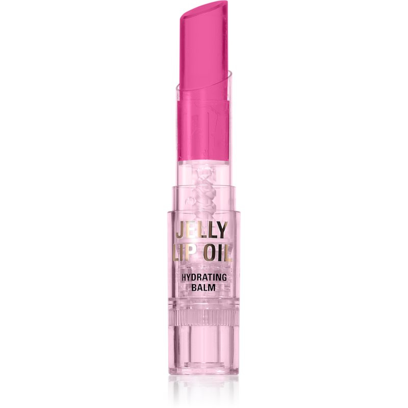 Makeup Revolution Jelly Lip olej na rty s hydratačním účinkem odstín Lilac Crush 2.4 g