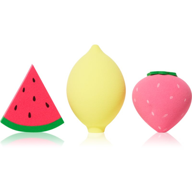 I Heart Revolution Fruit Punch Blending Sponge Trio sada aplikátorů pro perfektní vzhled