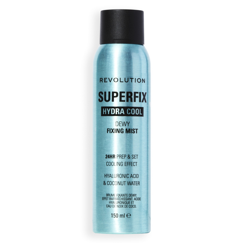 Makeup Revolution Superfix Hydra Cool fixační sprej na make-up s hydratačním účinkem 150 ml