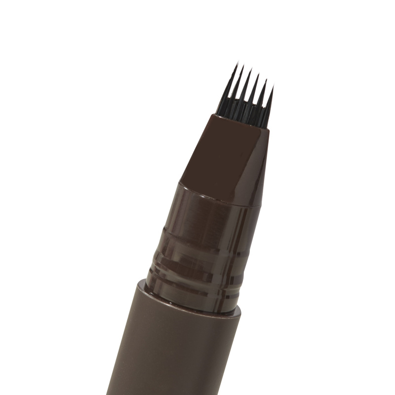 Makeup Revolution Instant Brow Hair fix na obočí odstín Dark Brown 1.8 ml
