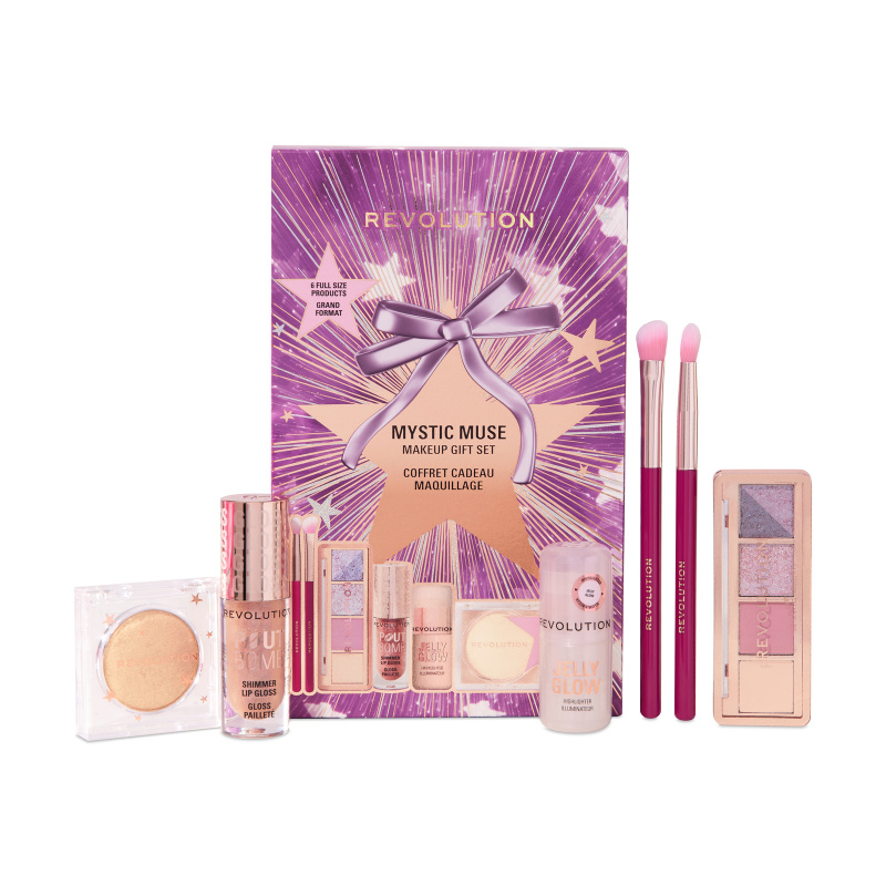 Makeup Revolution Xmas 2025 Mystic Muse vánoční dárková sada na obličej