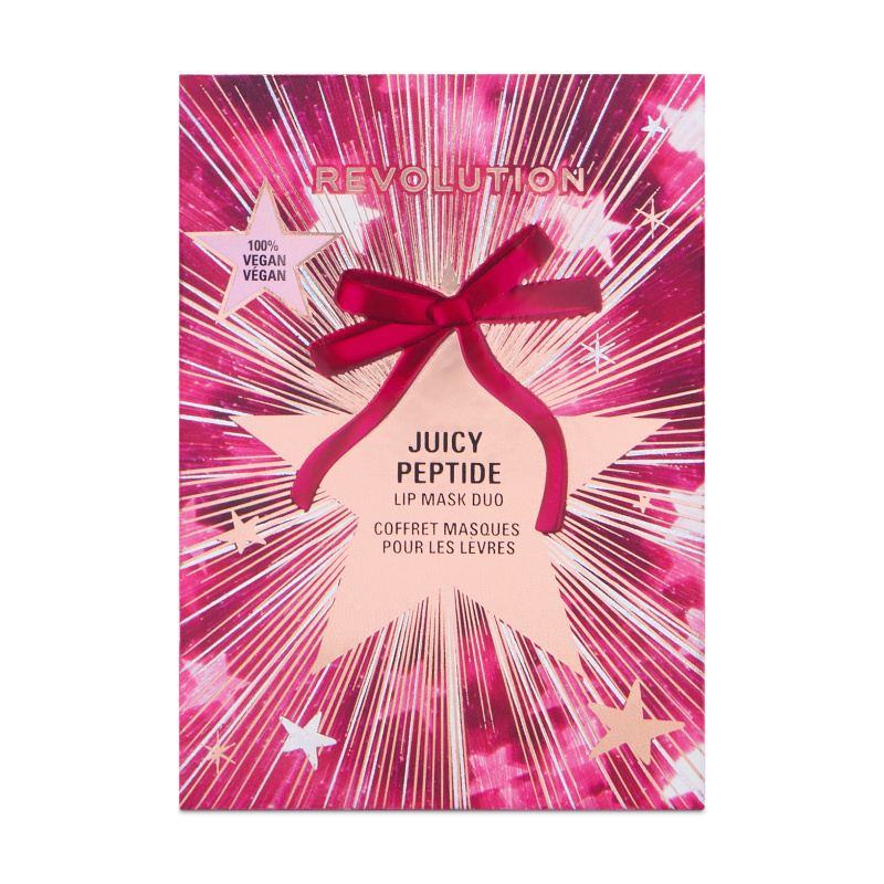 Makeup Revolution Xmas 2025 Juicy Peptide vánoční dárková sada na rty