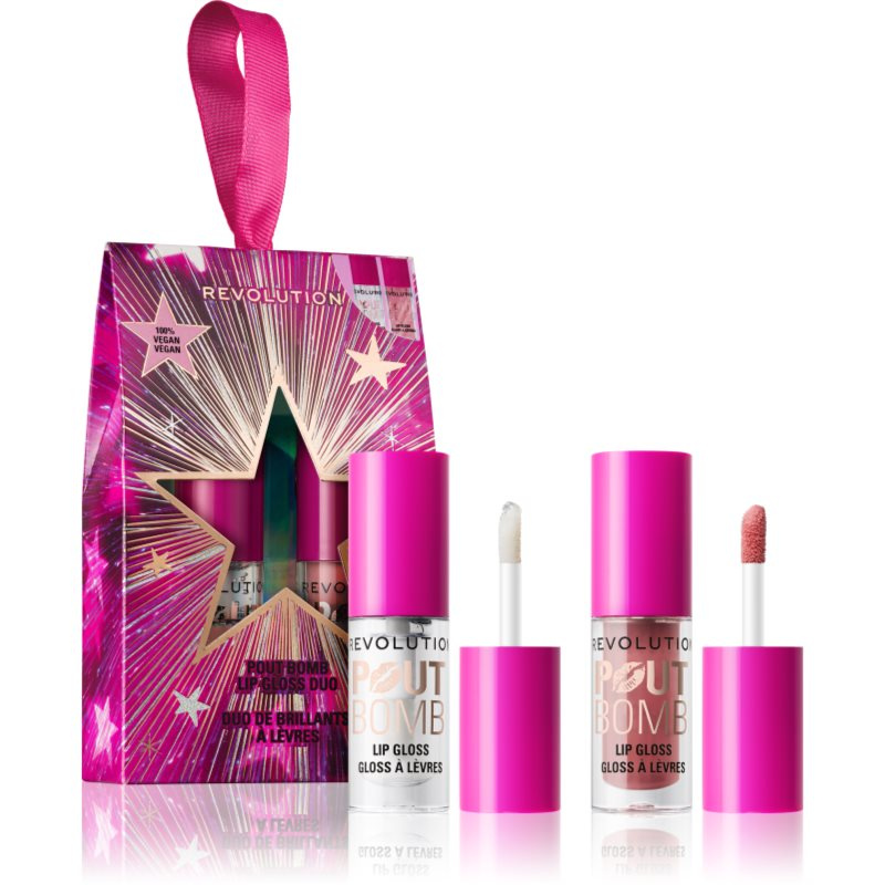 Makeup Revolution Xmas 2025 Pout Bomb vánoční dárková sada na rty