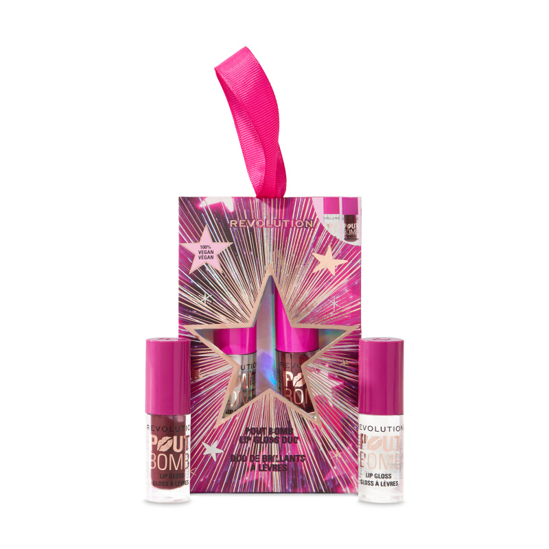 Makeup Revolution Xmas 2025 Pout Bomb vánoční dárková sada na rty