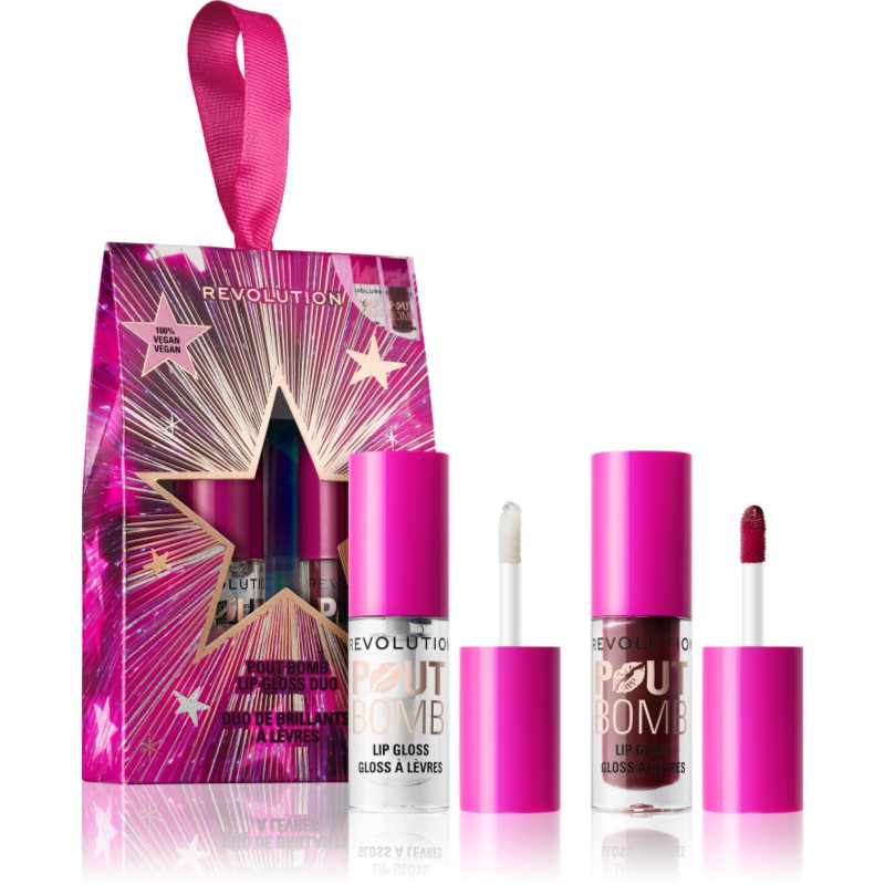 Makeup Revolution Xmas 2025 Pout Bomb vánoční dárková sada na rty
