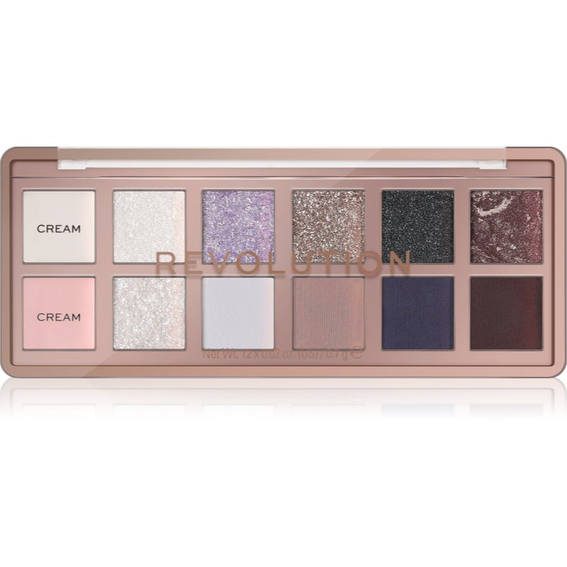 Makeup Revolution Paletka očních stínů The Celestial Icon Nudes