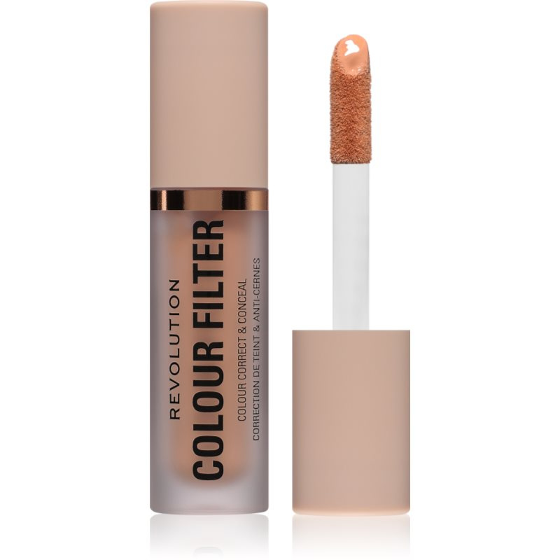 Revolution Colour Correct Concealer tekutý korektor odstín Peach 6 ml
