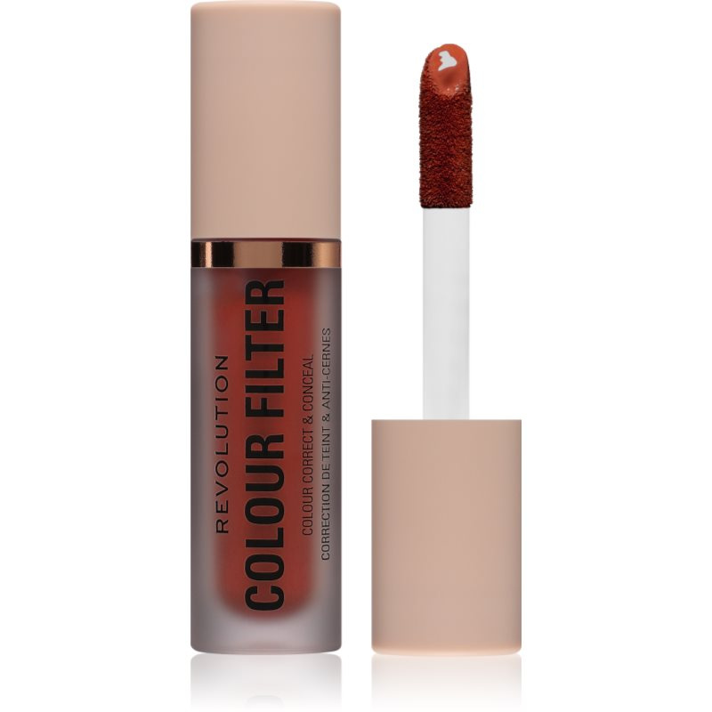 Revolution Colour Correct Concealer tekutý korektor odstín Cinnamon 6 ml