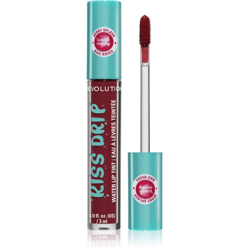 Makeup Revolution Lesk na rty Kiss Drip Berry Splash
