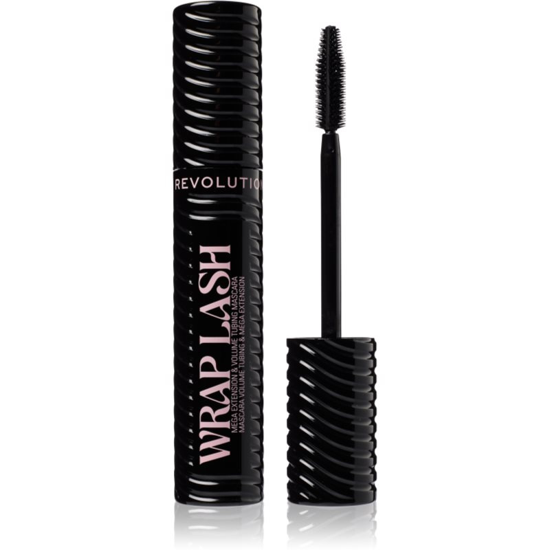 Revolution Wrap Lash řasenka pro objem odstín Ultra Black 8.5 ml