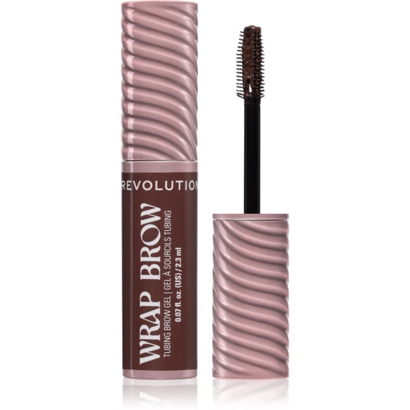 Makeup Revolution Gel na obočí Wrap Brow Dark Brown