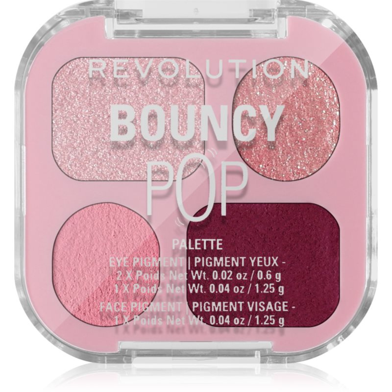 Makeup Revolution Paletka očních stínů Bouncy Pop Dream