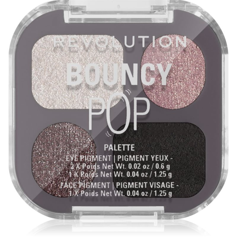 Makeup Revolution Paletka očních stínů Bouncy Pop Moonlight