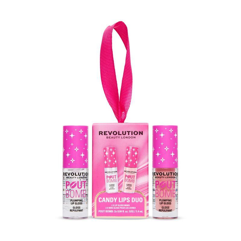 Revolution Candy Lips Duo dárková sada na rty pro ženy 1 ml