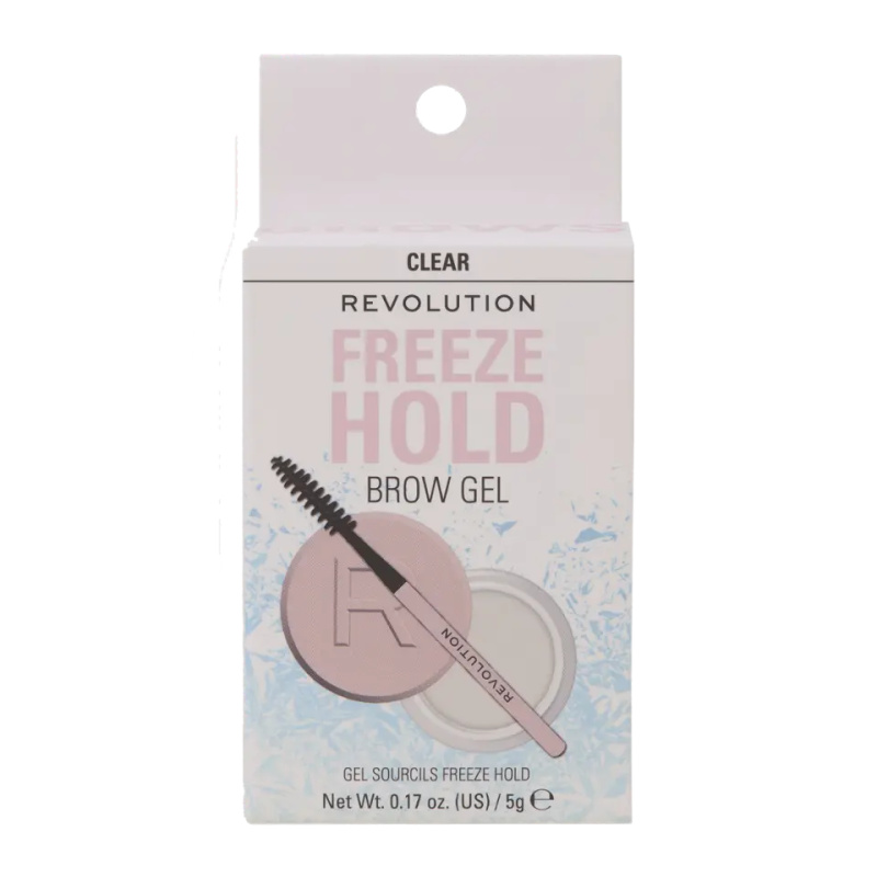 Revolution Freeze Hold gel na obočí se štětečkem 5 g