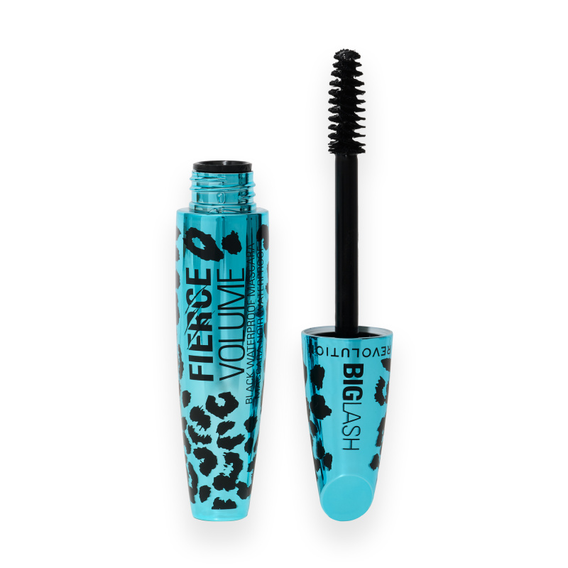 Revolution Big Lash Fierce Volume voděodolná řasenka pro objem odstín Black 9 g
