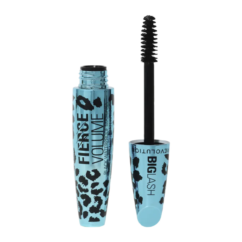 Revolution Big Lash Fierce Volume voděodolná řasenka pro objem odstín Black 9 g