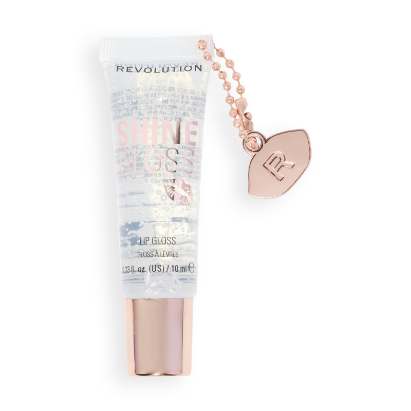 Revolution Shine Gloss lesk na rty odstín Clear Sugar 10 ml