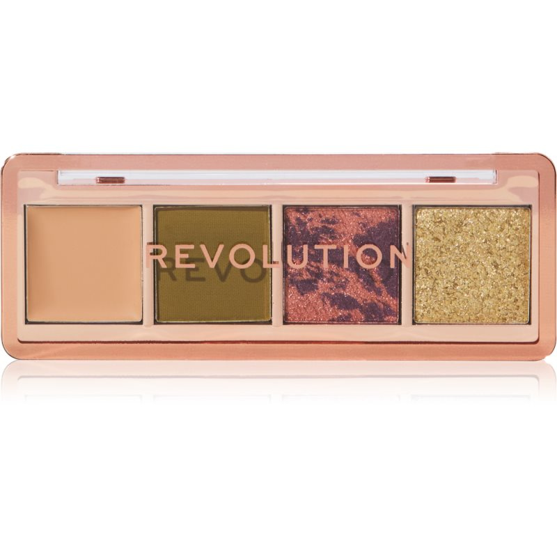 Makeup Revolution Icon Edit paletka očních stínů odstín The Eternal Green Palette 2.8 g