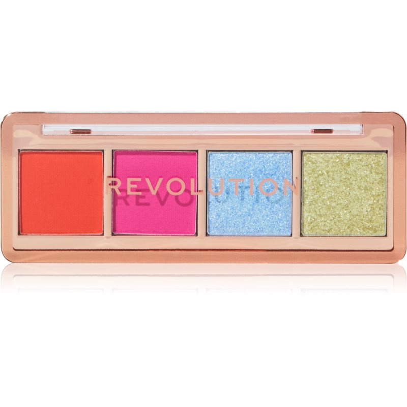 Makeup Revolution Icon Edit paletka očních stínů odstín The Vibrant Brights Palette 2.8 g
