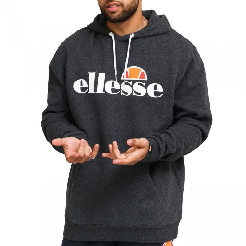 Ellesse pánská šedá mikina s kapucí Sl Gottero Oh Hoody SHC07407106 pánské s