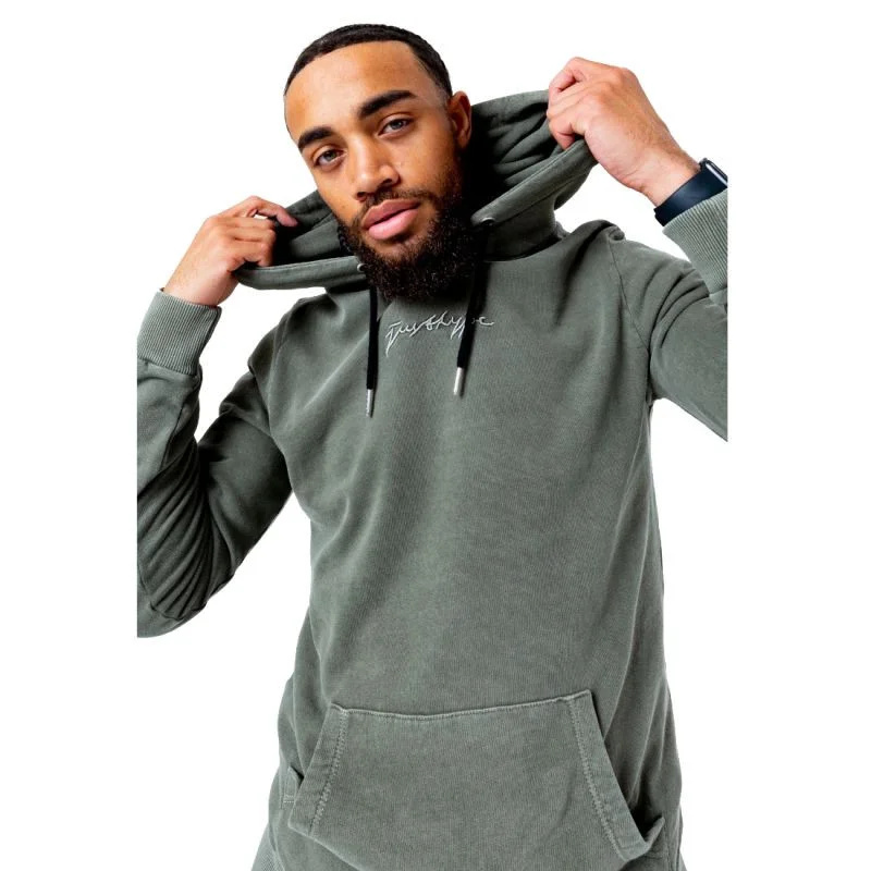 Pánská mikina Justhype Acid Wash Hoody M TWLR-135 S